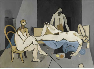 THESEUS AND THE MINOTAURE (INTERIOR AT MINOS) by Keith Vaughan - Auction record, sale price, and art valuation. Compare with similar artists and explore comparable artworks.