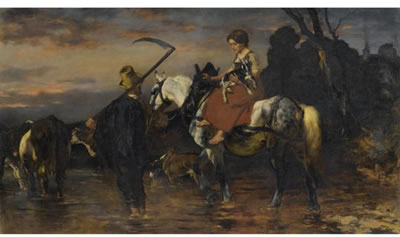DURCH DIE FURT (FORDING THE RIVER)