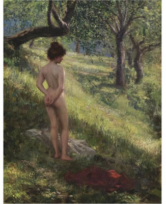 AKT IM WALD (NUDE IN A GLADE)