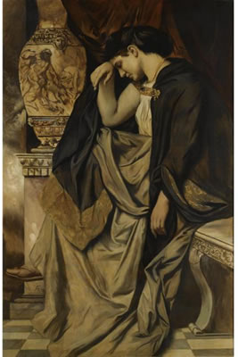Sample artwork by Anselm Feuerbach (1829 - 1880), known for romantic painting, portraits, landscapes, historical painting - View similar artists and auction records