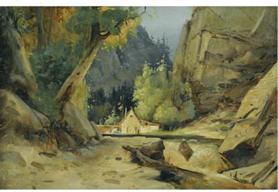 MÜHLE IM TAL (MILL IN A VALLEY) by Karl Blechen - Auction record, sale price, and art valuation. Compare with similar artists and explore comparable artworks.