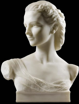 BUST OF A GIRL by Victor Rousseau - Auction record, sale price, and art valuation. Compare with similar artists and explore comparable artworks.