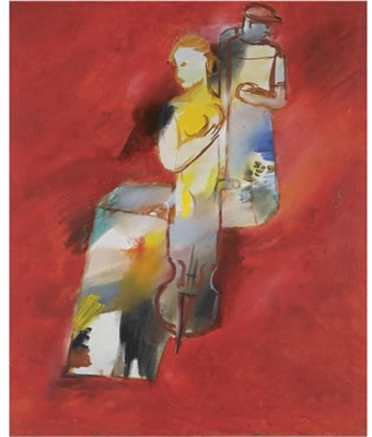 Sample artwork by Solomon Nikritin (1898 - 1965), known for painting, printmaking, theatre design, teaching - View similar artists and auction records