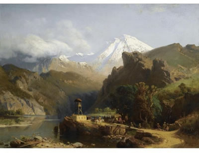 WATCHTOWER IN THE CAUCASUS