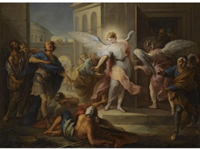 THE BLINDING OF THE INHABITANTS OF SODOM