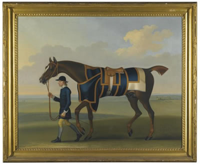 Sample artwork by James Seymour (1702 - 1752), known for equestrian scene painting, realist style horses and riders, pencil drawings - View similar artists and auction records