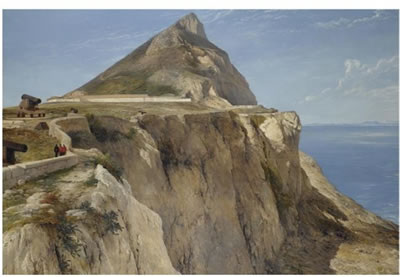 THE ROCK OF GIBRALTAR