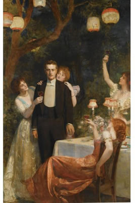 THE GARDEN OF ARMIDA by John Maler (Jack) Collier - Auction record, sale price, and art valuation. Compare with similar artists and explore comparable artworks.