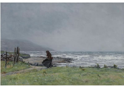 A WINDSWEPT BEACH by Joseph Henderson - Auction record, sale price, and art valuation. Compare with similar artists and explore comparable artworks.