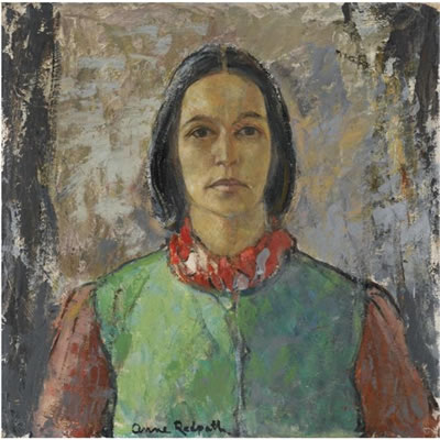 Portrait of Anne Redpath: Self-portrait