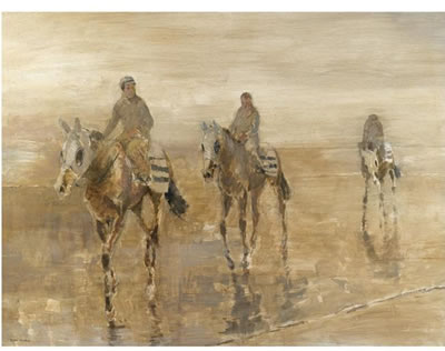 THE MORNING EXCERCISE by Basil Blackshaw - Auction record, sale price, and art valuation. Compare with similar artists and explore comparable artworks.