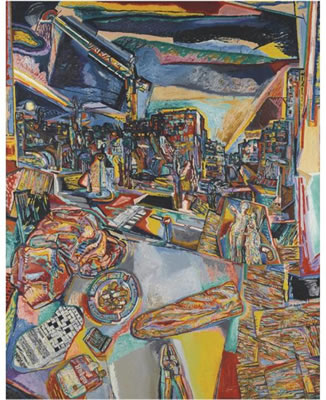 NACHT IN BRÜSSEL III (NIGHT IN BRUSSELS III) by Yiannis Psychopedis - Auction record, sale price, and art valuation. Compare with similar artists and explore comparable artworks.