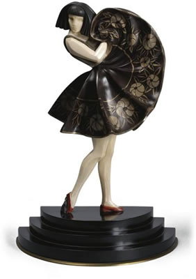 "DANCING GIRL" by Marcel Andre Bouraine - Auction record, sale price, and art valuation. Compare with similar artists and explore comparable artworks.