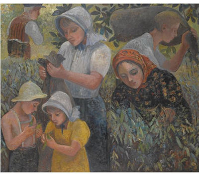 SUMMER-PICKING PEAS