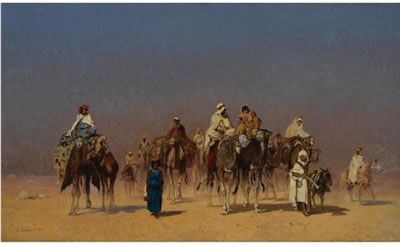 THE DESERT CARAVAN