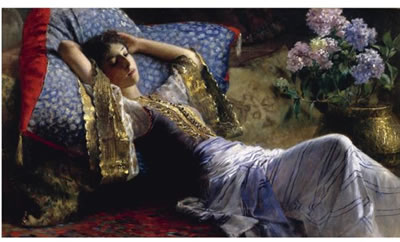 RECLINING ODALISQUE by Ferdinand Max Bredt - Auction record, sale price, and art valuation. Compare with similar artists and explore comparable artworks.