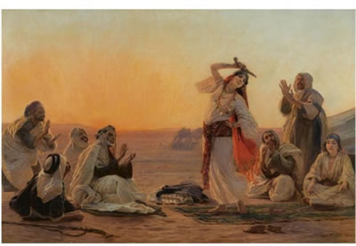 DANCE AT SUNSET