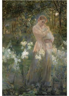 Sample artwork by Dora Hitz (1856 - 1924), known for expressionist painting, court portraits, book illustration, murals - View similar artists and auction records