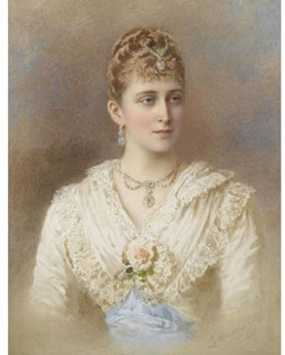 PORTRAIT OF GRAND DUCHESS ELIZAVETA FEDOROVNA