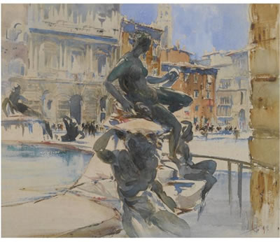 THE FOUNTAIN, FLORENCE