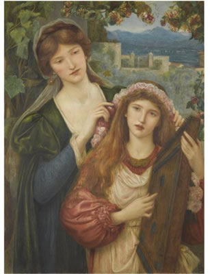 THE CHILDHOOD OF ST. CECILY