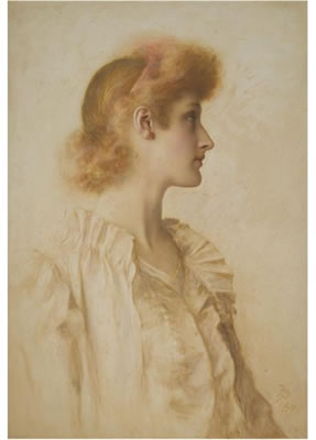 PORTRAIT OF A YOUNG GIRL REPUTED TO BE DOROTHY DENE by Reginald Barber - Auction record, sale price, and art valuation. Compare with similar artists and explore comparable artworks.