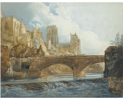 Sample artwork by Thomas Girtin (1775 - 1802), known for watercolor landscape, architecure, and coastal scene painting - View similar artists and auction records