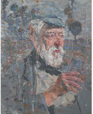 MAN WITH TOBACCO POUCH