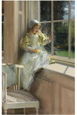 A LOOKING OUT O'WINDOW, SUNSHINE by Lady Laura Alma-Tadema - Auction record, sale price, and art valuation. Compare with similar artists and explore comparable artworks.