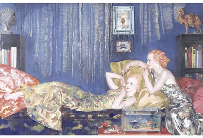 BRONZE AND SILVER by William Russell (Sir William) Flint - Auction record, sale price, and art valuation. Compare with similar artists and explore comparable artworks.