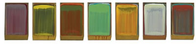 SEVEN PART ARBITRARY COLOUR COLLECTION