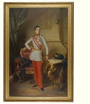 EMPEROR FRANZ JOSEPH I, EMPEROR OF AUSTRIA, KING OF BOHEMIA, KING OF CROATIA AND APOSTOLIC KING OF HUNGARY