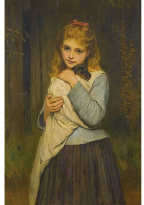 A FOSTER MOTHER by Charles Sillem Lidderdale - Auction record, sale price, and art valuation. Compare with similar artists and explore comparable artworks.