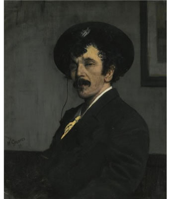PORTRAIT OF JAMES ABBOTT MCNEILL WHISTLER