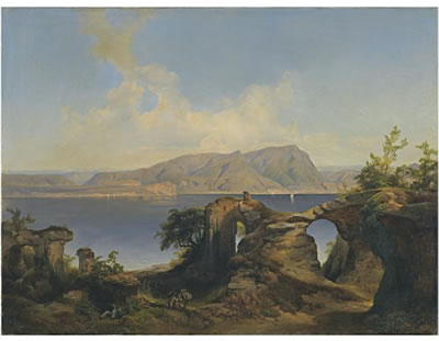 BLICK AUF DEN GARDASEE (LAKE GARDA)