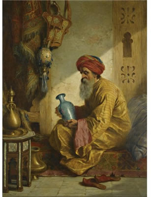 INSPECTING THE VASE by John Adam Plimmer Houston - Auction record, sale price, and art valuation. Compare with similar artists and explore comparable artworks.