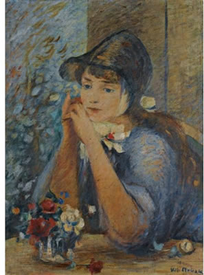 WISTFUL GIRL by Willi Nowak - Auction record, sale price, and art valuation. Compare with similar artists and explore comparable artworks.