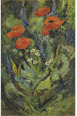 Sample artwork by Gustav Macoun (1892 - 1934), known for landscape paintings - View similar artists and auction records
