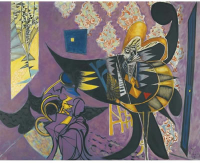 SHADOWS IN A ROOM by Ceri Giraldus Richards - Auction record, sale price, and art valuation. Compare with similar artists and explore comparable artworks.