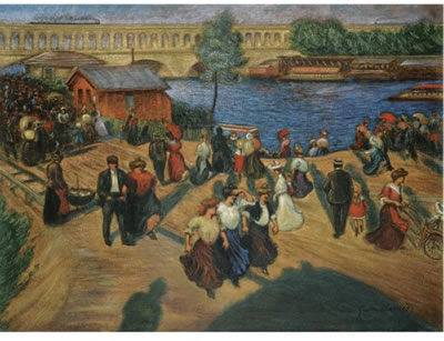 Sample artwork by Gaston Prunier (1863 - 1927), known for painting and sculpture - View similar artists and auction records