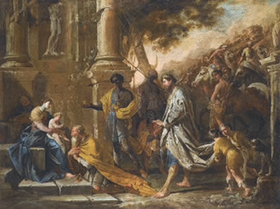 ADORATION OF THE MAGI by Domenico Gargiulo - Auction record, sale price, and art valuation. Compare with similar artists and explore comparable artworks.