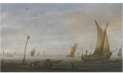 SMALL VESSELS ON THE ZUIDER ZEE