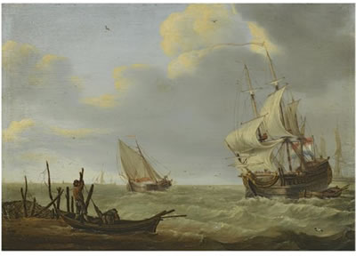 VESSELS IN A BREEZE