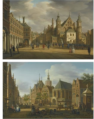 Sample artwork by Paulus Constantijn La Fargue (1729/32 - 1782), known for landscape painting - View similar artists and auction records