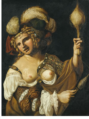 OMPHALE by Angelo Caroselli - Auction record, sale price, and art valuation. Compare with similar artists and explore comparable artworks.