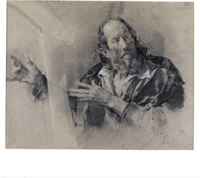 KING DAVID?PLAYING THE HARP
