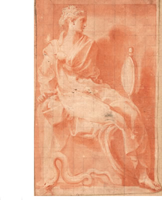 AN ALLEGORICAL FIGURE OF PRUDENCE by Francesco Primaticcio - Auction record, sale price, and art valuation. Compare with similar artists and explore comparable artworks.