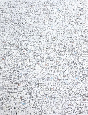 ARAB VILLAGE I by Jamil Molaeb - Auction record, sale price, and art valuation. Compare with similar artists and explore comparable artworks.