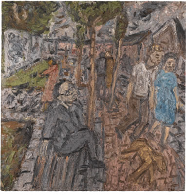 A STREET IN WILLESDEN by Leon Kossoff - Auction record, sale price, and art valuation. Compare with similar artists and explore comparable artworks.