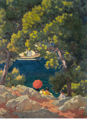 THE RED UMBRELLA, VRELOS, SPETSES